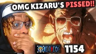 Никогда не видела Кизару таким, боже мой! 😦... || Реакция на 1154 серию One Piece