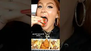 TACO TRAY IN MY CAR - ASMR MUKBANGIRL #asmr #funny #mukbang #asmrrelaxation #asmrvideo