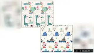 180x120/180x150cm Thickness 1cm Play Mat for Children's Thick Safety Mat Friendly Crawling Play Mats