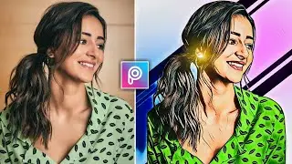 PicsArt Portrait Cartoon Photo Editing Tutorial || Vector Art Photo Editing PicsArt