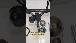 Engate de Reboque REM&Oacute;VIVEL MARCA ATOS para DODGE RAMPAGE 2023 em diante Vers&otilde;es ( Rabel e Laramie )