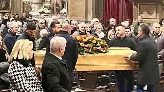 Villa d'Almè, l'addio a Ivan Cattaneo: 