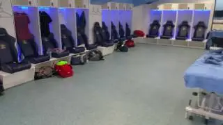 M0MTV AKA Sports Therapist half time MCFC changing room
