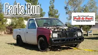 Subaru and Hardbody (D21) PARTS RUN!
