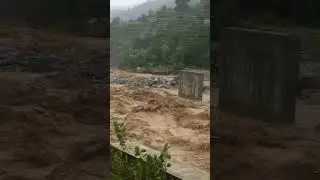 Heavy Torrential Rainfall in Swat valley 2025. #rain #climatechange #swat