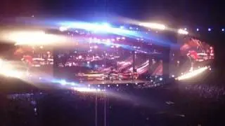 Eminem Brings out Dr. Dre at Yankee Stadium.