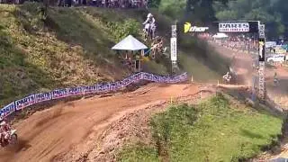 Chad Reed crash Millville 2011