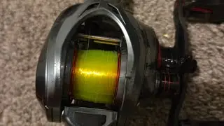 Changing line on bfs reel# #fishing 
