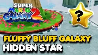 Fluffy Bluff Galaxy Hidden Star - Super Mario Galaxy 2 (Every Planet Has Its Price)