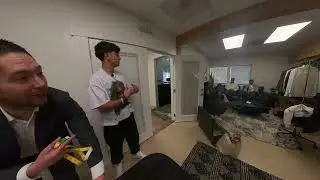 Danny Scudero Funny Moment While Getting Fitted For A Suit