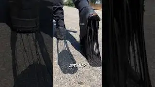 😱 Extreme Heat! Shoes Melt on the Asphalt
