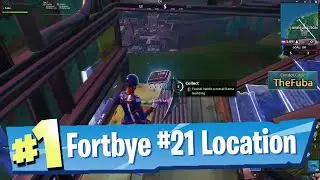 Fortnite Fortbyte #21 Found Inside a Metal Llama Building