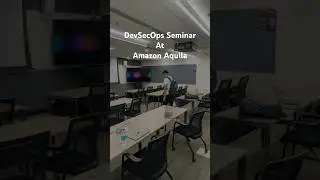 Attended a #devsecops session in #amazon  #aquila sponsored by #redington cloud team | #awsdevops