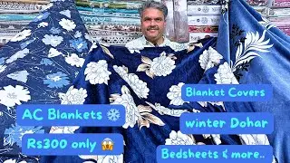 AC blankets ☃️| Blanket Dohar | Winter Bedsheet and more&hellip; | New Collection | New Panipat Handloom