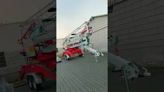 Der erste MIDI LS 15.17 RD in unserer eigenen Farbe &ndash; Abrams Rot! #baukran #kurzzeitkran #pkwkran