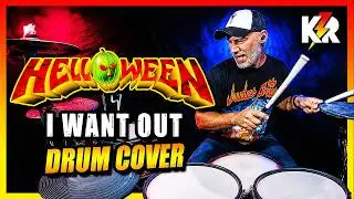 HELLOWEEN ⚡ I Want Out (Drum Cover) Millenium MPS-850 E-Drum Set 🚀