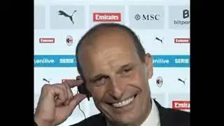 Interviste post Milan Bologna 1 0 a Allegri e Gabbia 14.09.2025