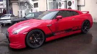 Наклейки HKS бренды, деколи. GTR Wrap. Nissan GTR ATOMIC