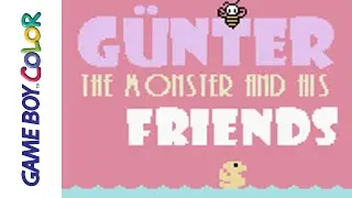 [GBC] Gunther the Monster and His Friends (2023) Longplay