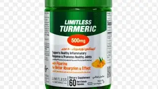 ليمتلس تورميريك ٥٠٠مج/ Limitless turmeric