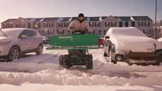 Safely Clearing Snow from Apartment Complexes