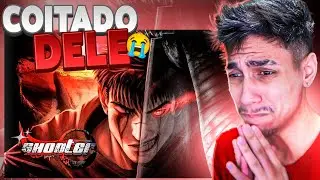 QUE HISTÓRIA SOFRIDA... React Lágrimas de Ódio | Guts (Berserk) | Shooter ‹ Ine Games ›