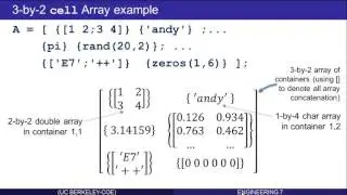 Cell and Struct Arrays in Matlab: Part 6 (of 16)