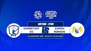 Championship Week, Match 15 - DCC vs ZNM | Highlights | ECL 2025 | 20 Mar 2025 | ECL25.113