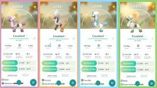 All Fufrou forms pokemon go Couafarel