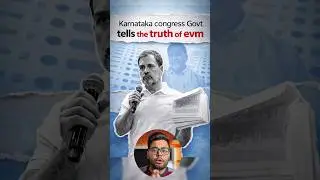 Congress Govt Exposes Rahul Gandhi! Karnataka EVM Survey Deleted #shortsfeed #evm