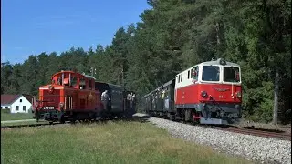 Waldviertelbehn N&Ouml;VOG V5 ehemalig &Ouml;BB 2095.05 von Gm&uuml;nd nach Litschau und retour 13.8.2023