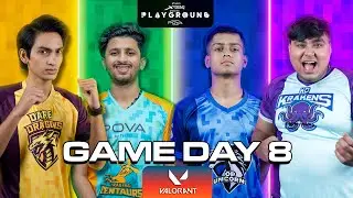 Playground 3 Game Day 8 | Valorant | CarryMinati, Elvish Yadav, Techno Gamerz, Mortal