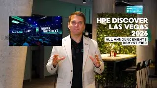 HPE Discover 2026 Las Vegas: All Major Announcements Explained (Networking, Cloud, AI, HPE Morpheus)