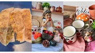 Beautiful Autumn| Fall Kitchen Decor Chicken  Paratha | Urdu | Hindi