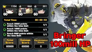 Killing 100mill HP Bringer in 53 seconds! (Deadly Assault #9) - Zenless Zone Zero (v1.6)