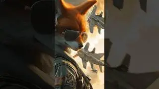 🦊 Fox Adventure POV &ndash; Viral Funny Animal Short 2025 ✈🔥 | Epic Sky Comedy Parody  #funny #animation