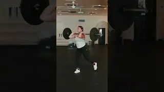 Barbell Strength Complex: Deadlift &rarr; Hang Clean &rarr; Front Rack Reverse Lunge &rarr; Push Press