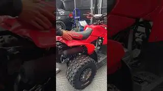New Fourwerx Seat Cover Install In Trx90&hellip;👀.     #honda #trx #atv #4wheeler #shorts