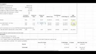 ROI When Coding From Bank and Credit Card Statements with BookkeepingAutomation com