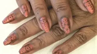 Spring matte mani, no top coat