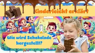 Wie Wird Schokolade Hergestellt? Kinderleicht Erkl&auml;rt! #erkl&auml;rung #kinder #schokolade #chocolate