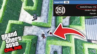J'AI PIEGER UN KIKOO (GROS RATIO) DANS LE LABYRINTHE ! GTA ONLINE PVP