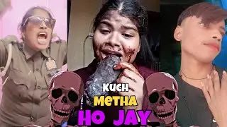 SKELETON Roasting 🔥  @TIKTOK Kuch Metha Ho Jaye 🍫
