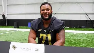 UCF OL Tylan Grable: 'Our goal is to win a championship' ⚔️🏈
