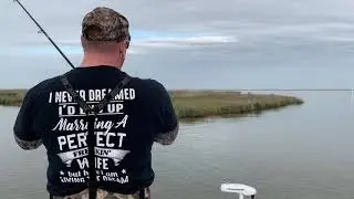 Redfishing with New Orleans fishing charters video 3of 3