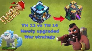 Th13 vs newly upgraded th14 ground attack strategy ⭐⭐⭐👨&zwj;🎤how to do it?