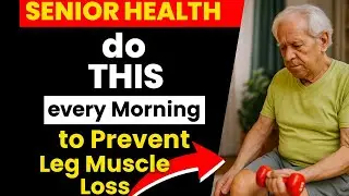 SENIORS , Do THIS 1 Thing Every Morning to Prevent Leg Muscle Loss (Backed by Science!) | Health
