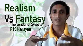 The theme reality vs fantasy in The Vendor of Sweets
