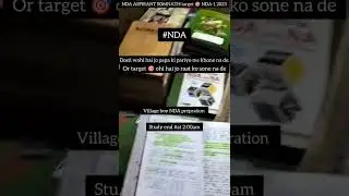 #NDA village boy NDA prepration target 🎯 NDA-1 2023 #at 2:00am #nda_motivation #defence #shorts