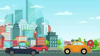 How To Motion Graphic Simple Car Animation | Motion Graphic Project | Sekhsadi Academy